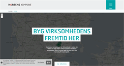 Desktop Screenshot of erhvervsgrunde.horsens.dk