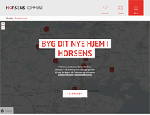 Tablet Screenshot of byggegrunde.horsens.dk